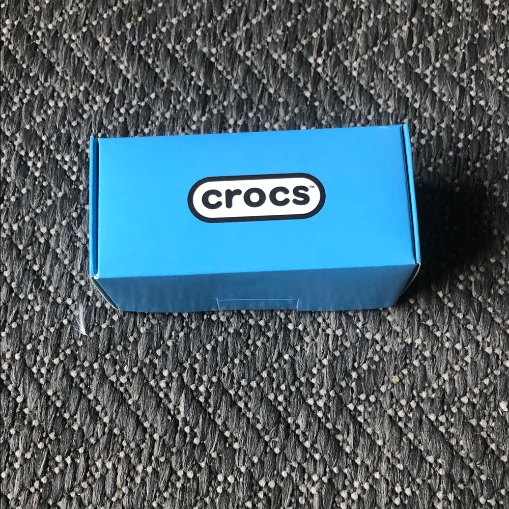 CROCS for McDonald’s Bright Blue collectible croc keychain thing